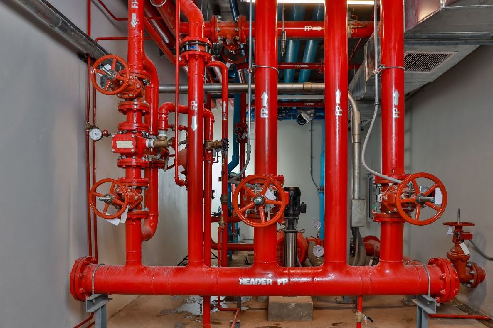 internal fire hydrant system of a multi-storey building